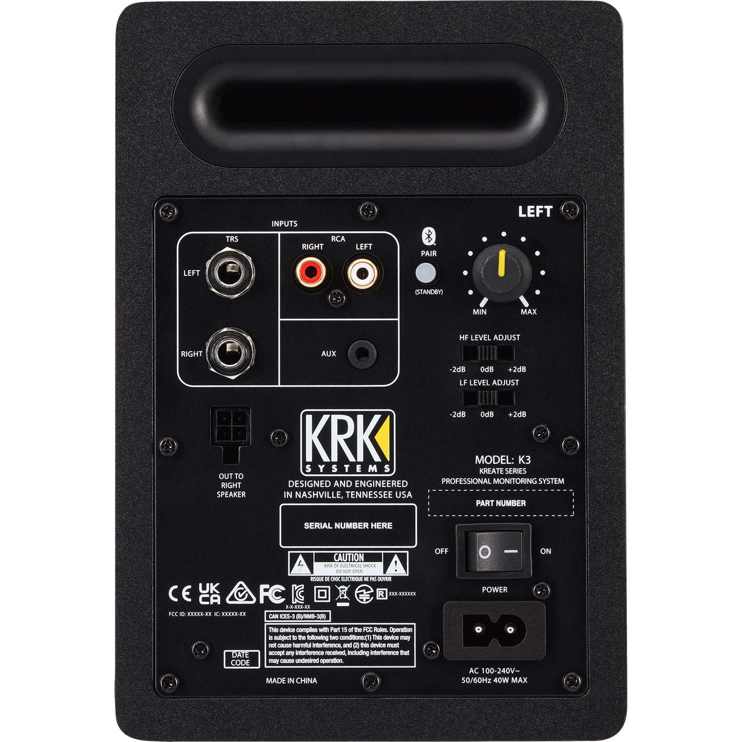 KRK Kreate 3 Studio Monitor - Pair
