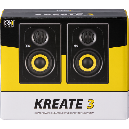KRK Kreate 3 Studio Monitor - Pair
