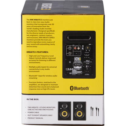 KRK Kreate 3 Studio Monitor - Pair