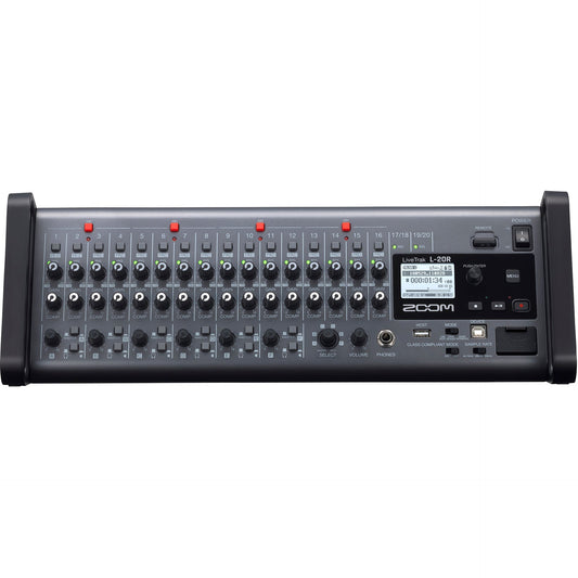 Zoom LiveTrak L-20R Rack Mountable Live Mixer/Recorder