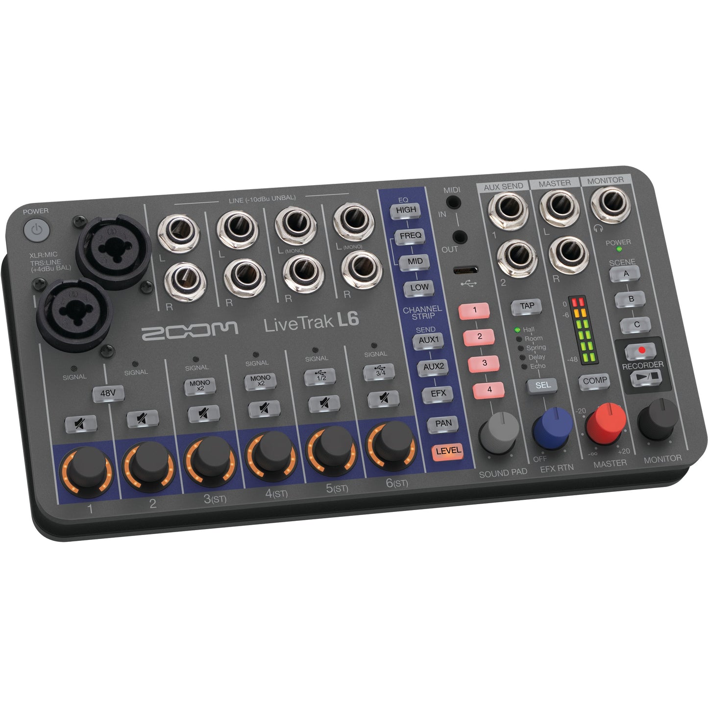 Zoom LiveTrak L6 Live Mixer and Recorder