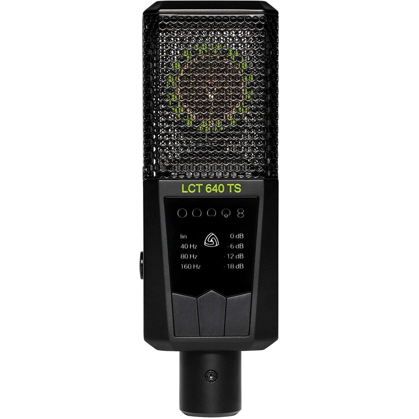 Lewitt LCT 640 TS Multi-Pattern Large-Diaphragm Condenser Mic w/ Shockmount
