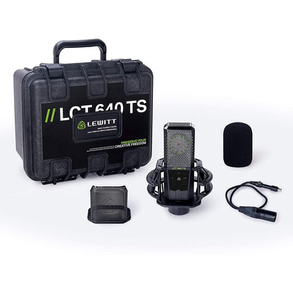 Lewitt LCT 640 TS Multi-Pattern Large-Diaphragm Condenser Mic w/ Shockmount