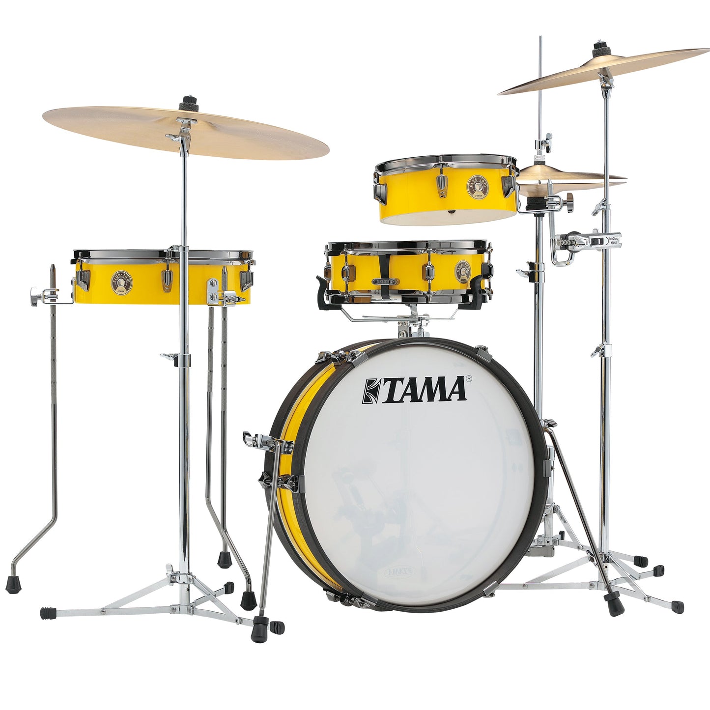 TAMA Club-JAM Pancake 4-Piece Shell Pack - Electric Yellow