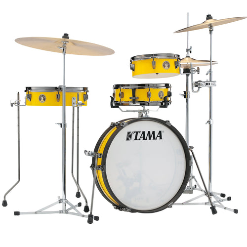 TAMA Club-JAM Pancake 4-Piece Shell Pack - Electric Yellow