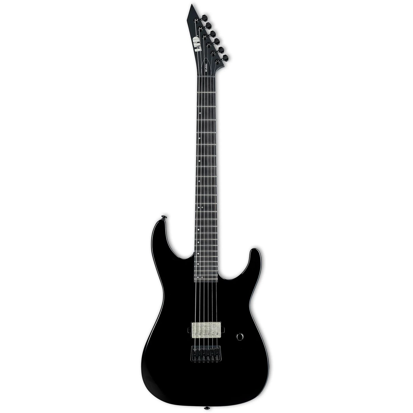 ESP LTD M-201HT 6-String Baritone Electric Guitar - Black