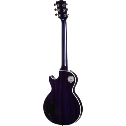 Gibson Les Paul Custom Figured Electric Guitar - Translucent Blue