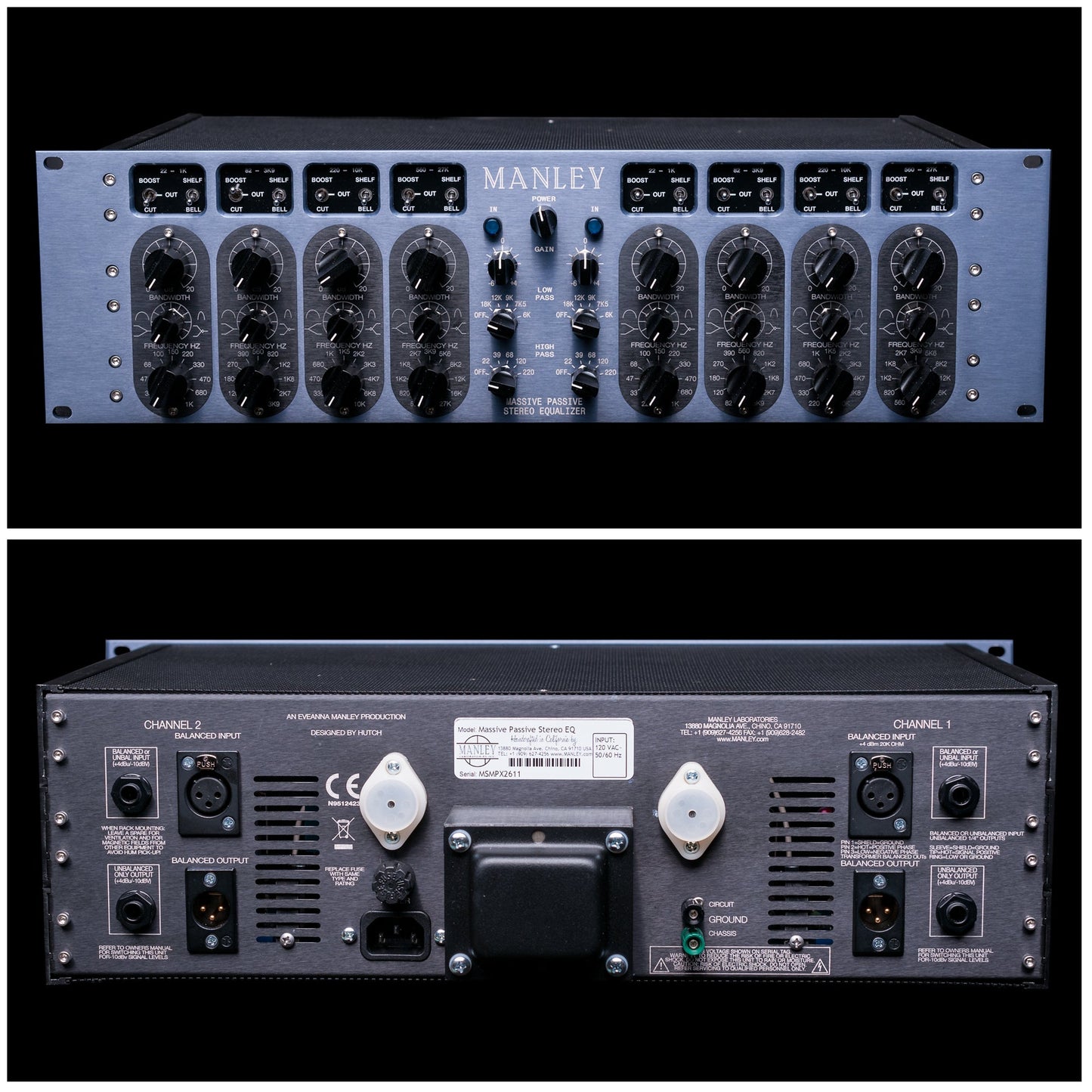 Manley Labs Massive Passive Stereo Tube EQ