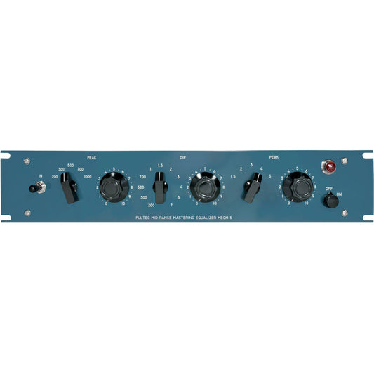 Pultec MEQ-5-SS Solid State Midrange Equalizer with API Gain Stage