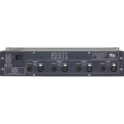 Manley Labs Force 4-Channel Vacuum Tube Microphone Preamplifier