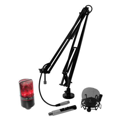 MXL OverStream USB Gaming and Podcasting Bundle with 990 Blaze and MicMate Pro