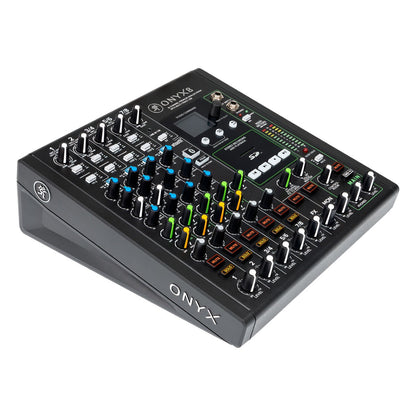 Mackie Onyx8 8-Channel Premium Analog Mixer with Multi-Track USB