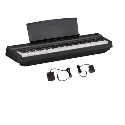 Yamaha P-121B 73-Key Digital Piano in Black