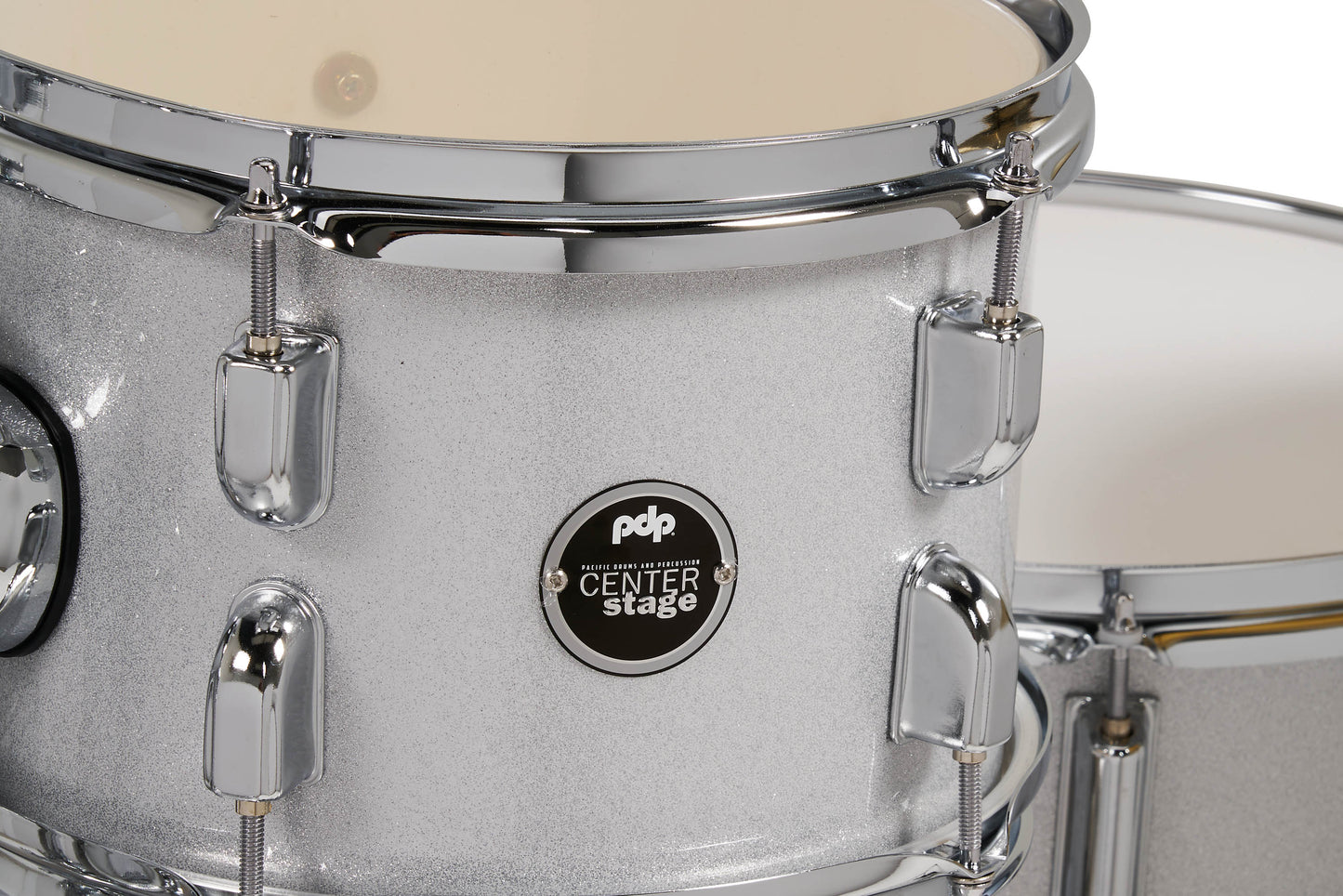 Pacific Drums & Percussion CENTERstage 5-Piece Shell Pack - Diamond White