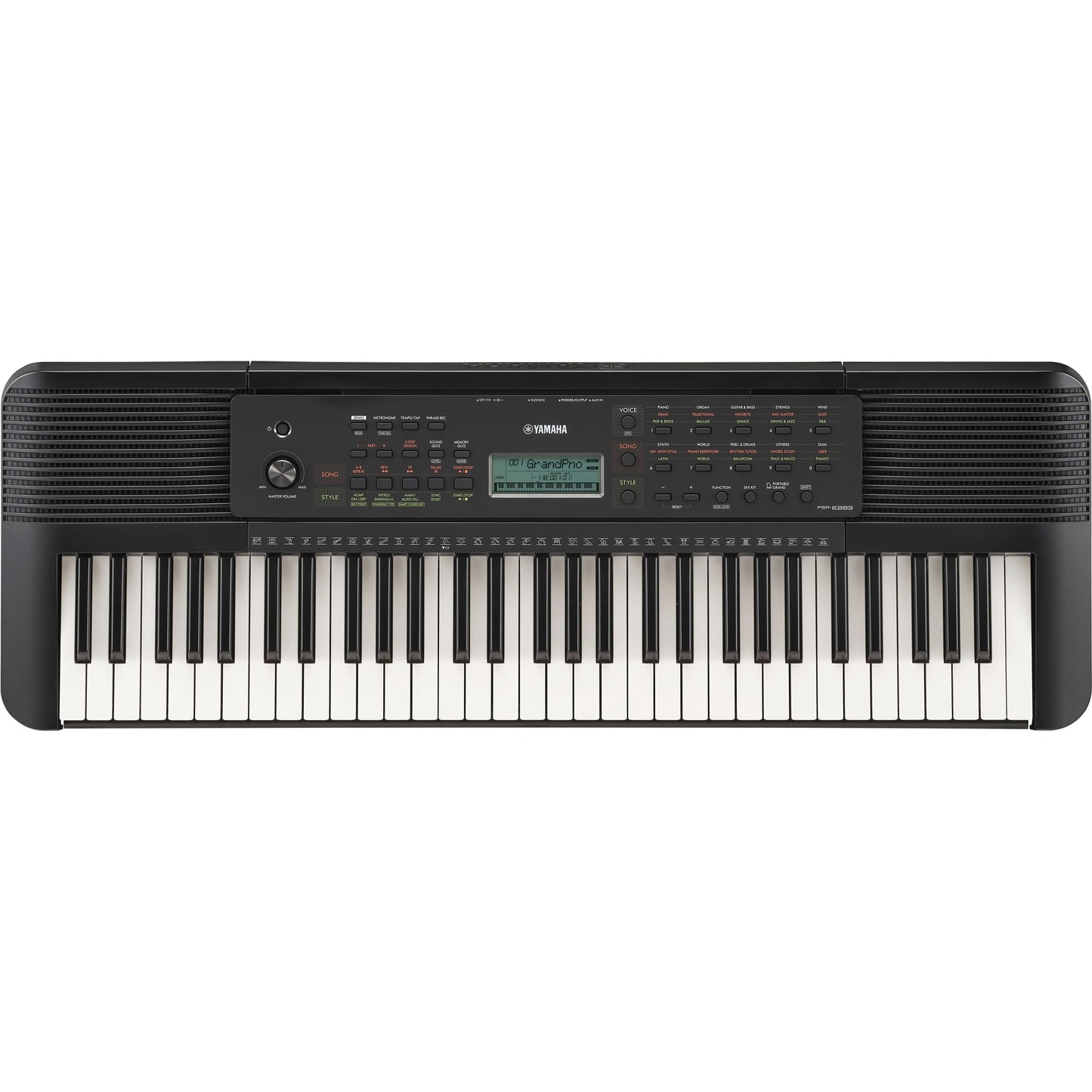 Yamaha PSRE283 61-Key Entry-level Portable Keyboard