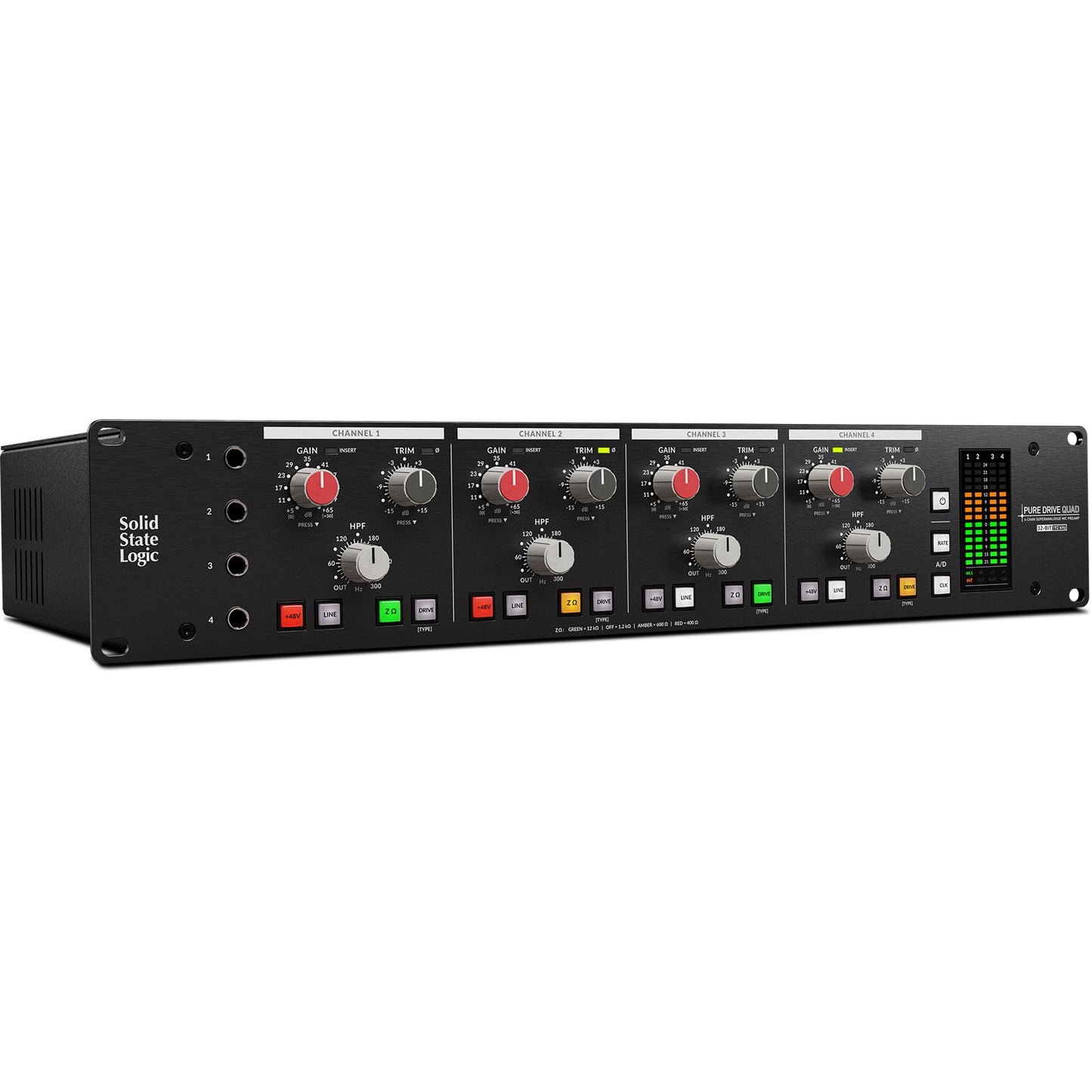 Solid State Logic SSL Pure Drive Quad Microphone Preamp