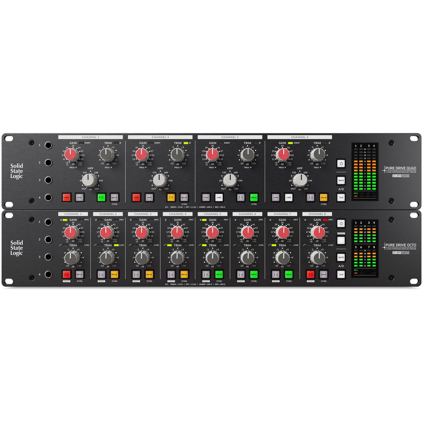 Solid State Logic SSL Pure Drive Quad Microphone Preamp