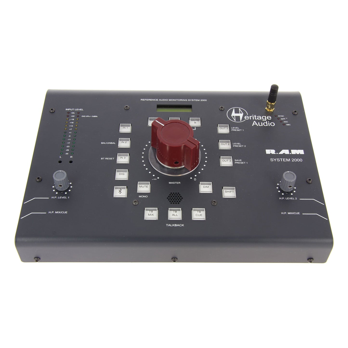 Heritage Audio RAM System 2000 Stereo Desktop Monitoring System with Bluetooth