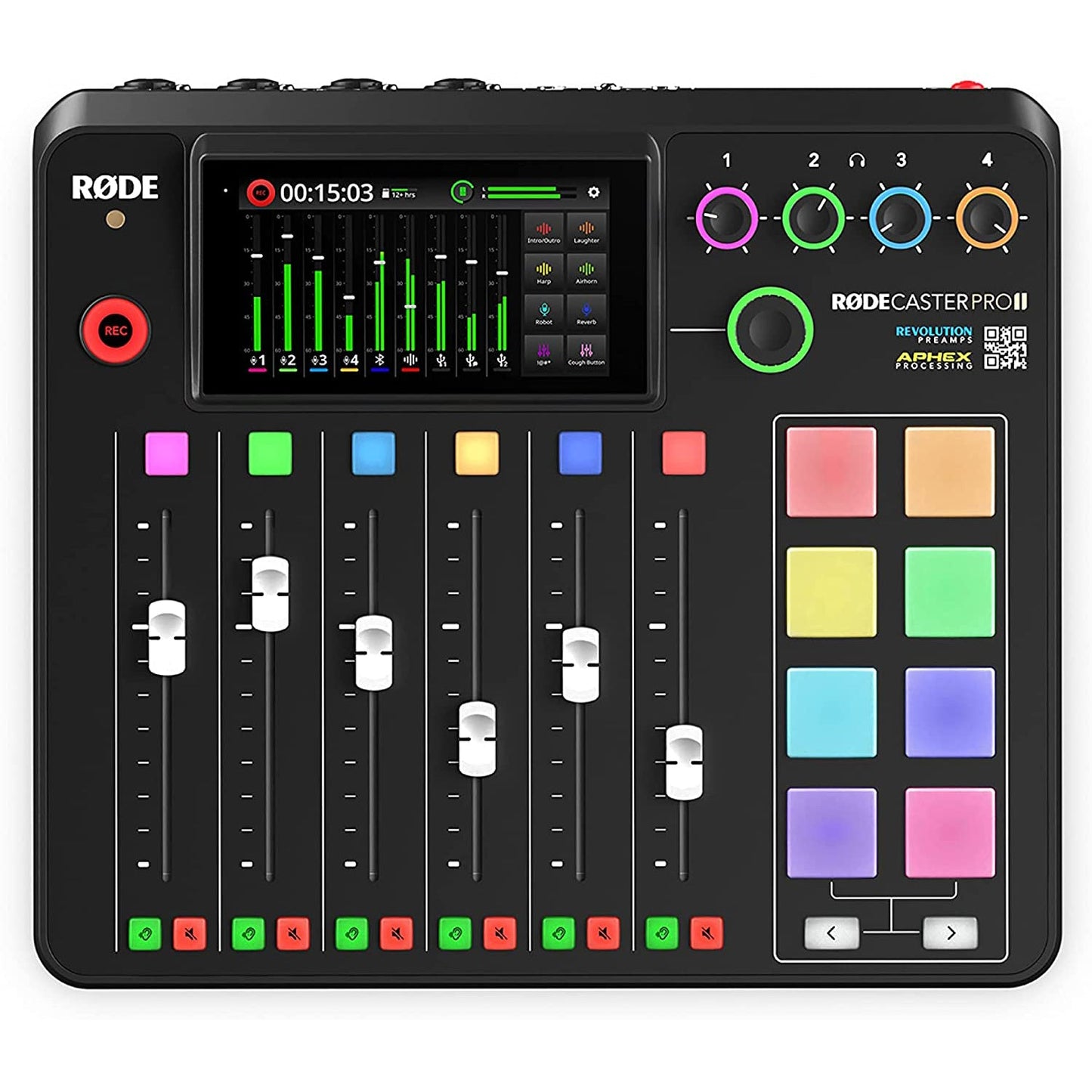 Rode Rodecaster Pro II Integrated Audio Production Console