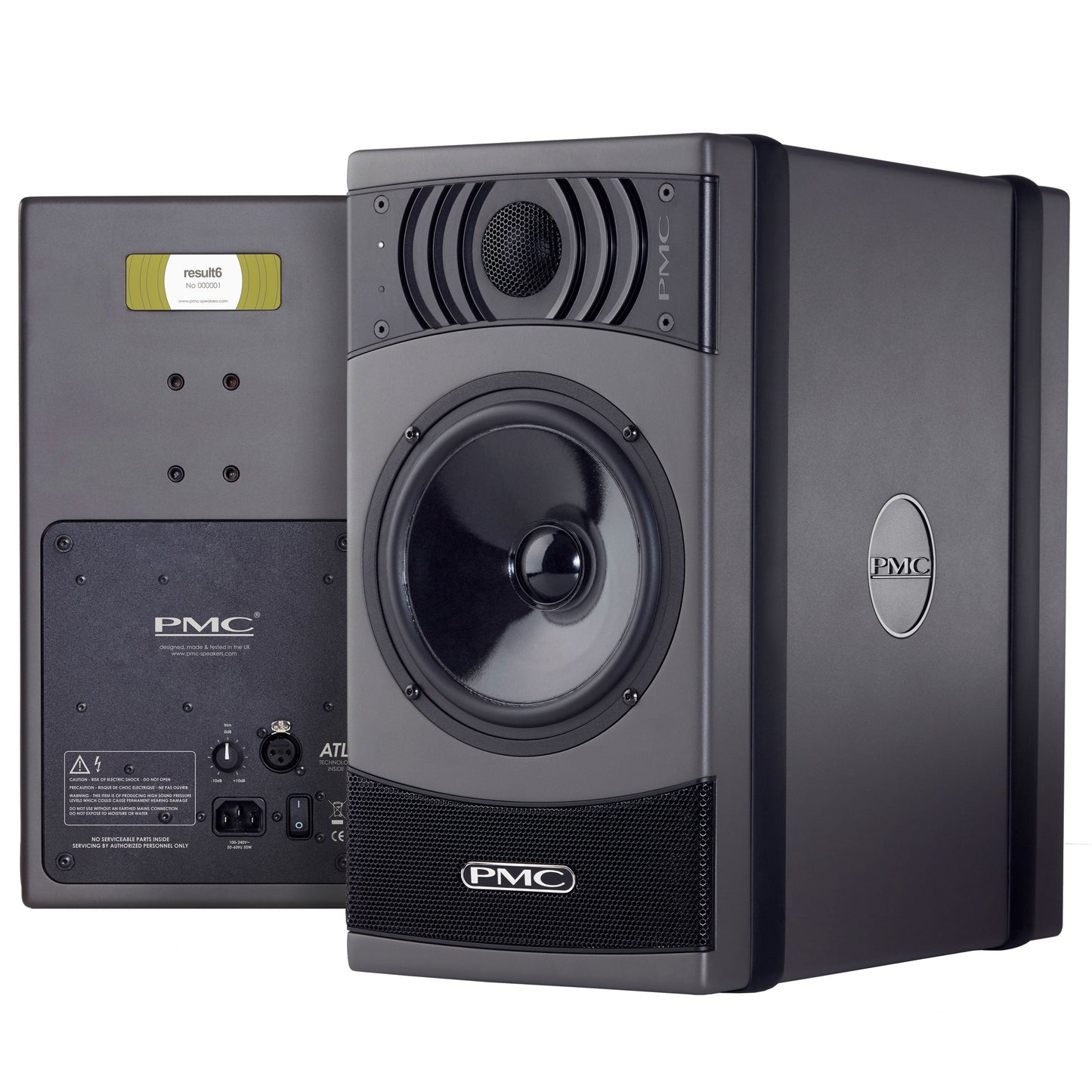 PMC RESULT6 Active Studio Monitors Pair