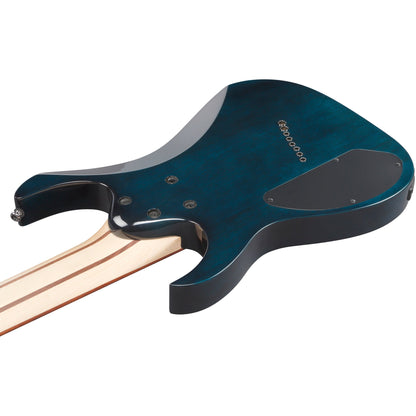 Ibanez RGMS8PB RG Multi Scale 8-String Electric Guitar - Cosmic Blue Starburst