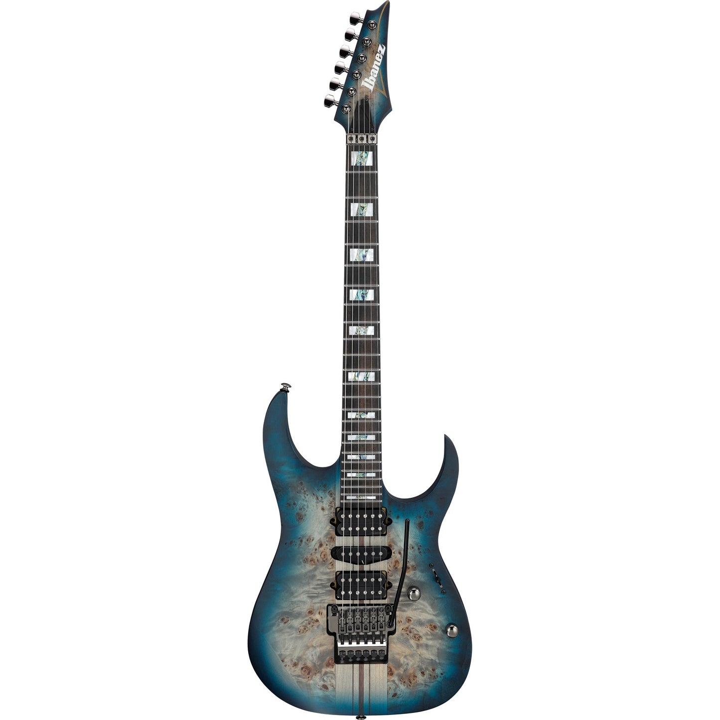 Ibanez RG Premium 6-String Electric Guitar - Cosmic Blue Starburst Flat