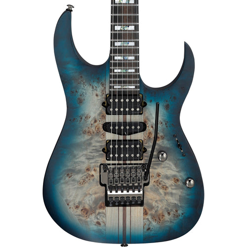 Ibanez RG Premium 6-String Electric Guitar - Cosmic Blue Starburst Flat