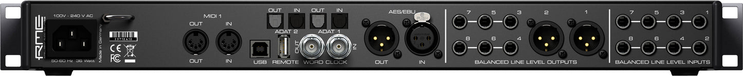 RME Fireface UFX II USB Audio Interface