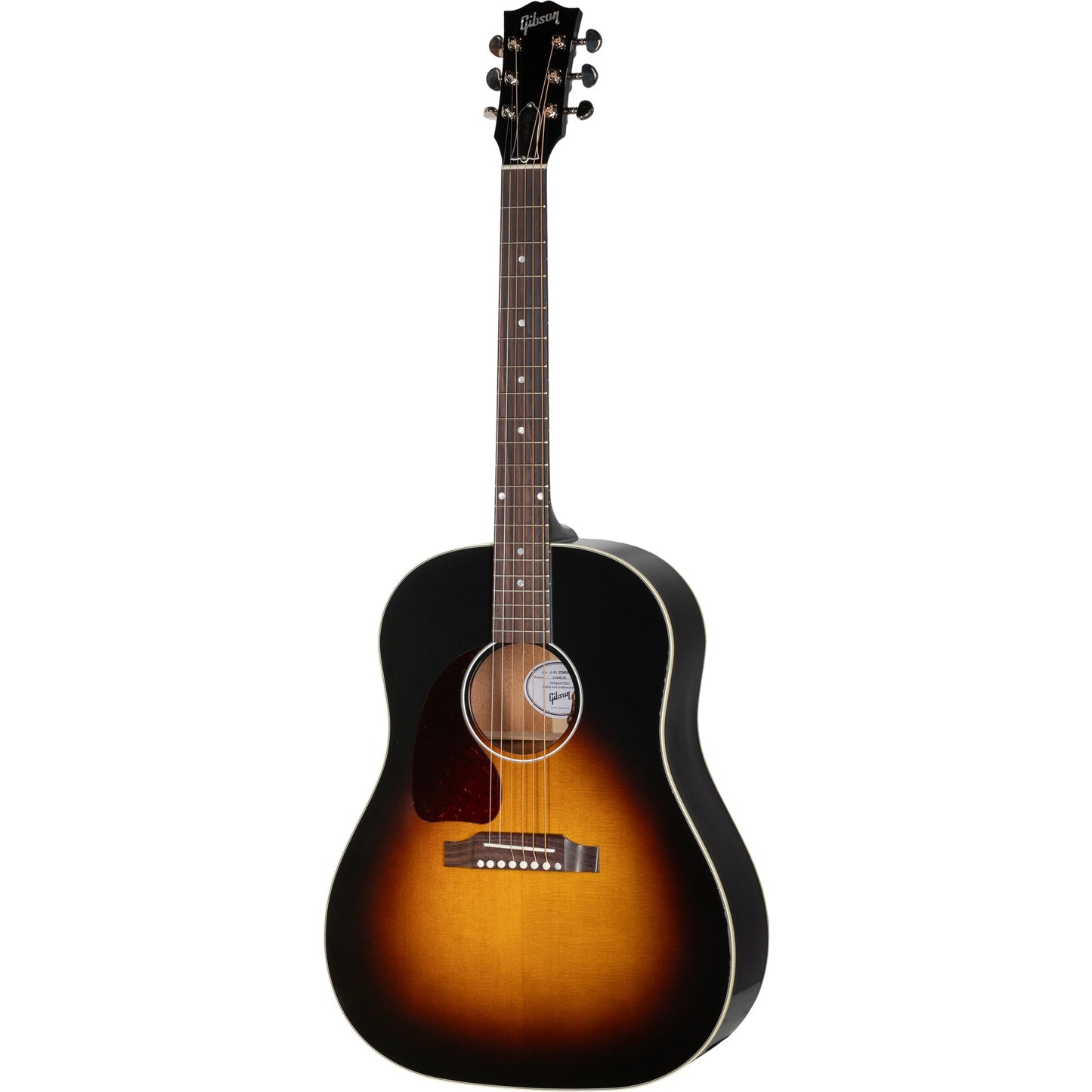 Gibson J-45 Standard Left-Handed Acoustic Electric Guitar - Vintage Sunburst