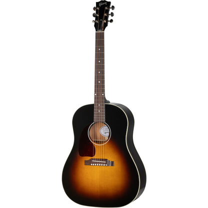 Gibson J-45 Standard Left-Handed Acoustic Electric Guitar - Vintage Sunburst