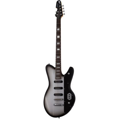 Schecter Robert Smith UltraCure VI Baritone Electric Guitar - Silver Burst Pearl