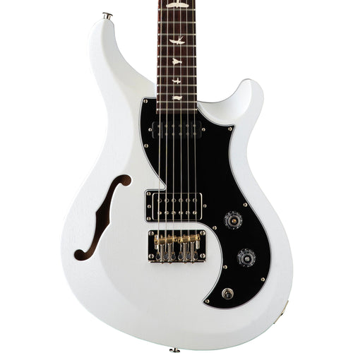 PRS S2 Vela Semi Hollow Satin Electric Guitar - Pearl White