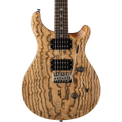 PRS SE Exotic Custom 24 Electric Guitar - Swamp Ash Burl - Natural