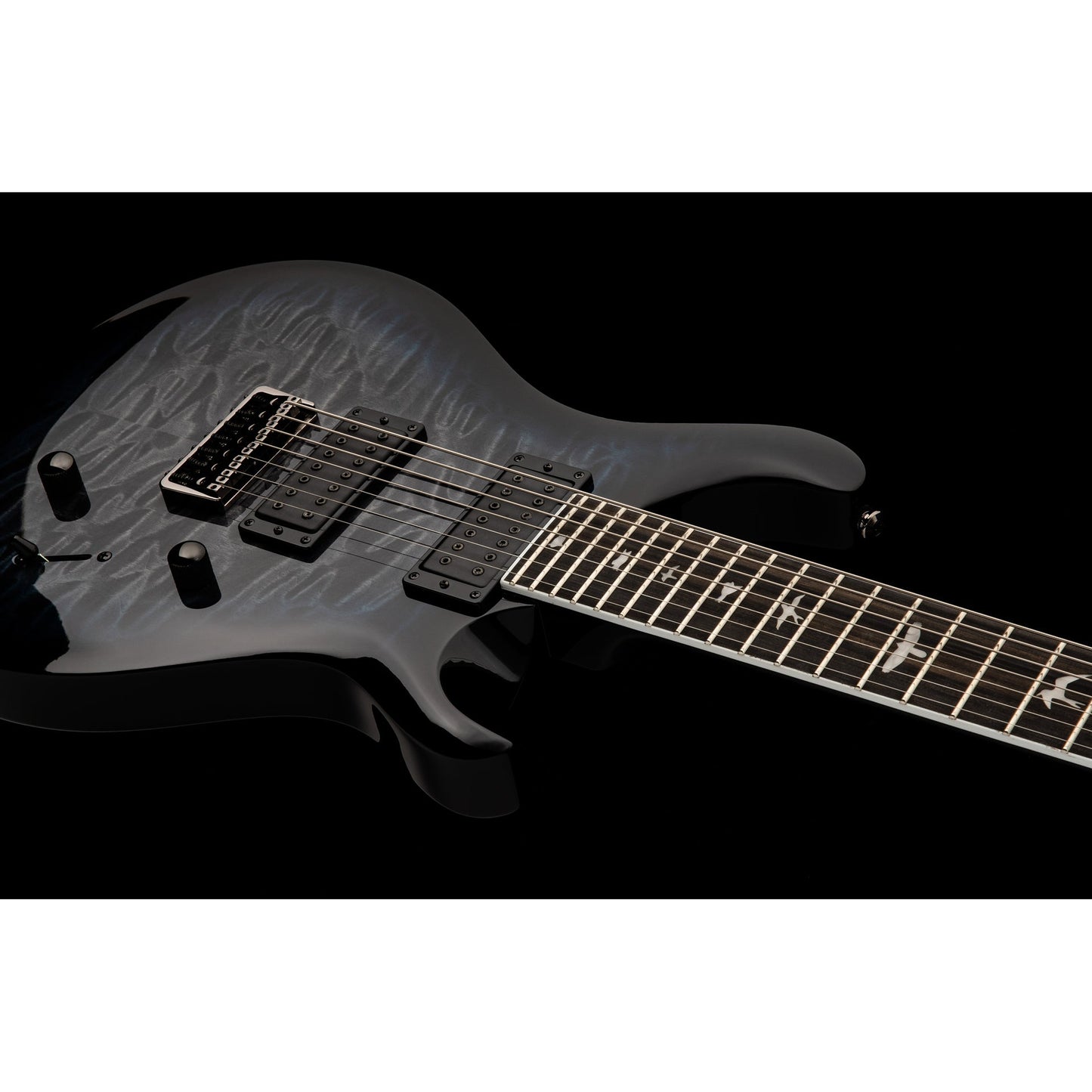 PRS SE Mark Holcomb SVN 7-String Electric Guitar, Holcomb Blue Burst