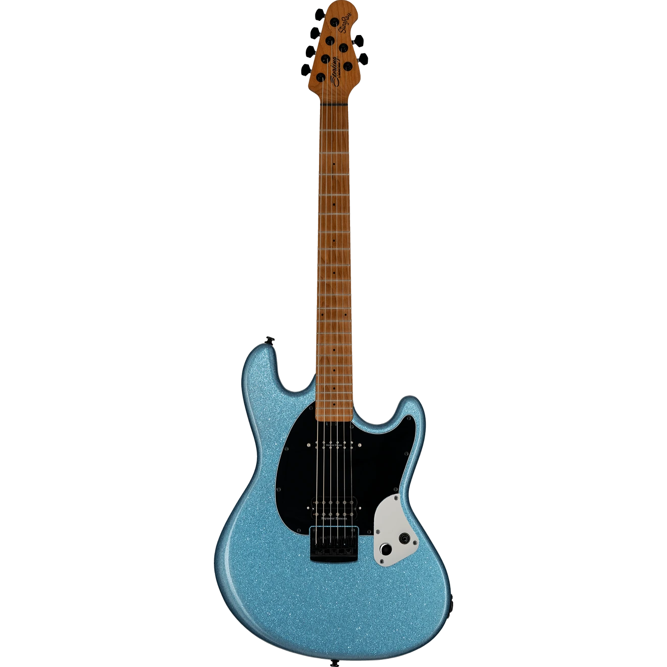 Sterling by Music Man Fluff Artist Series StingRay Electric Guitar - Amana Boat Blue
