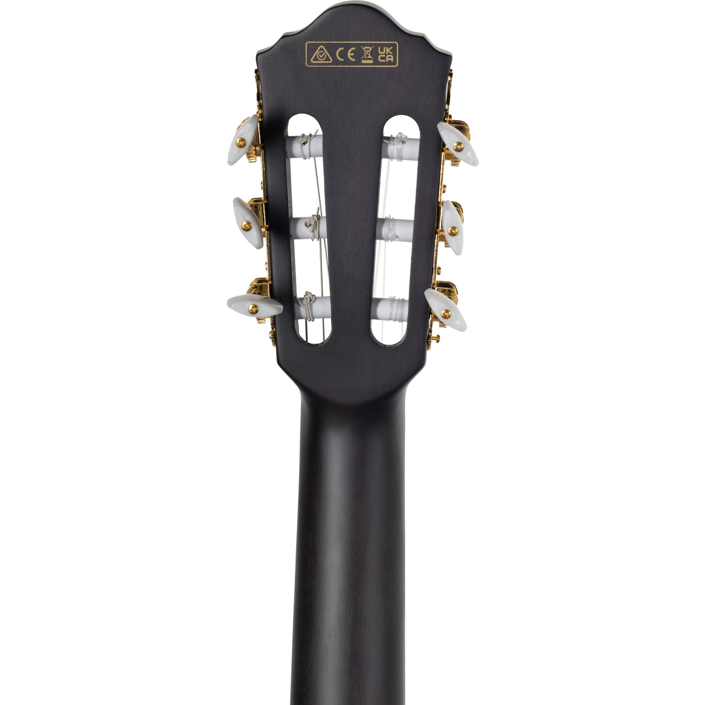 Ibanez TOD10N Left Handed Acoustic Electric Guitar - Transparent Black Flat