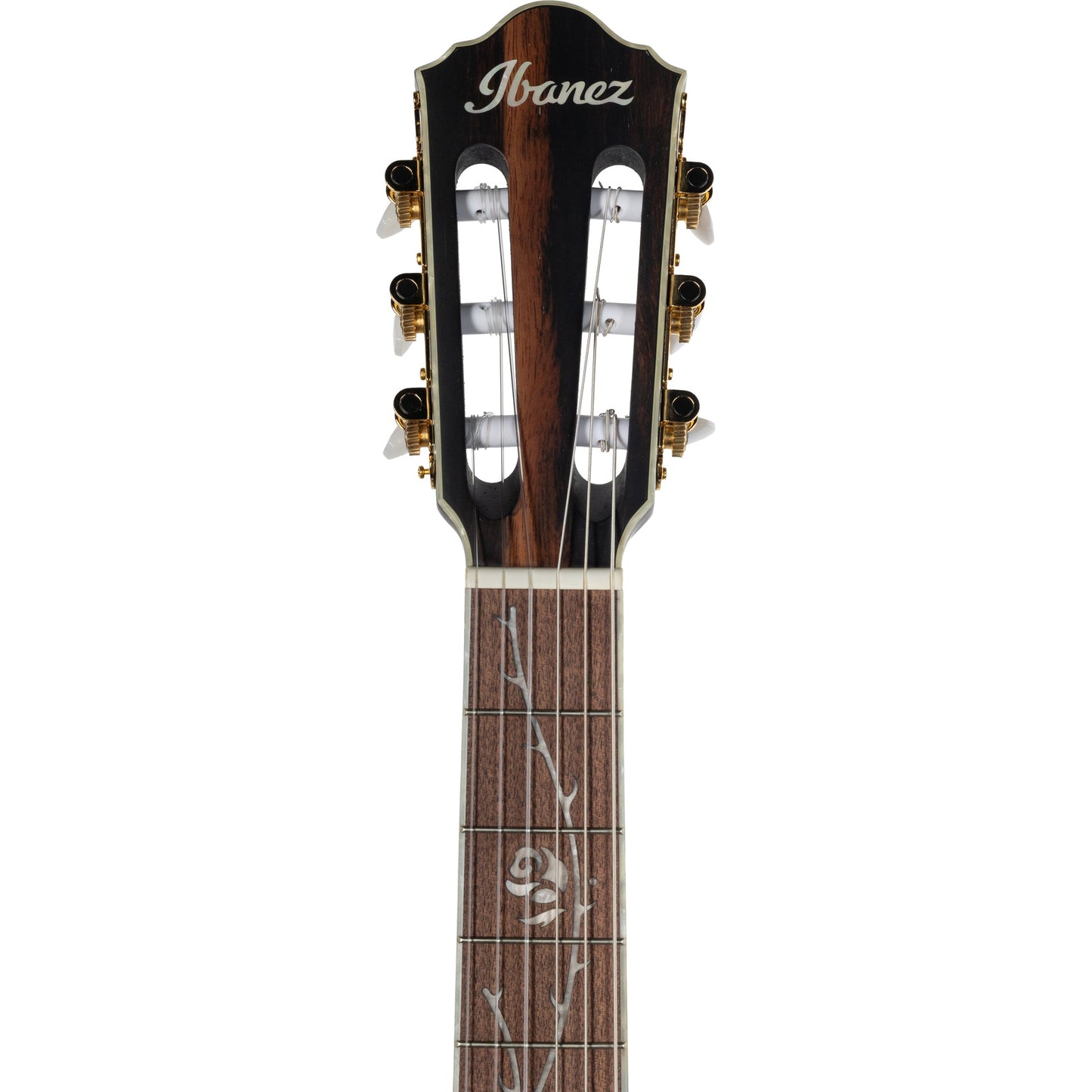 Ibanez TOD10N Left Handed Acoustic Electric Guitar - Transparent Black Flat