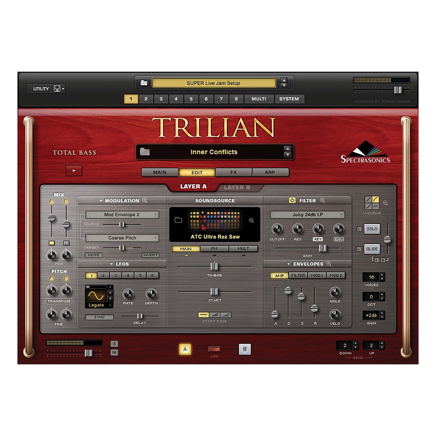Spectrasonics Trilian Bass Instrument
