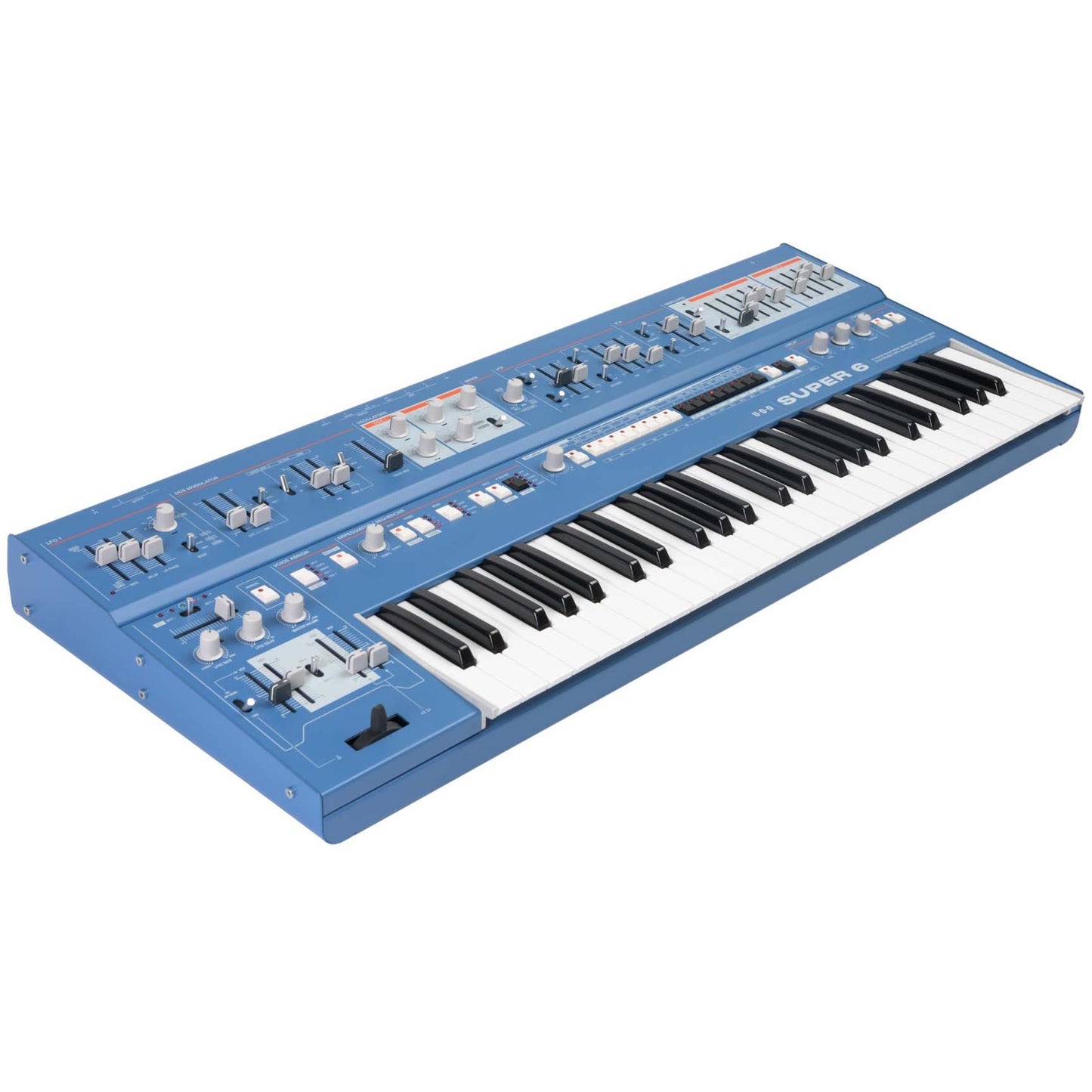 UDO Audio Super 6 Polyphonic Synthesizer - Blue