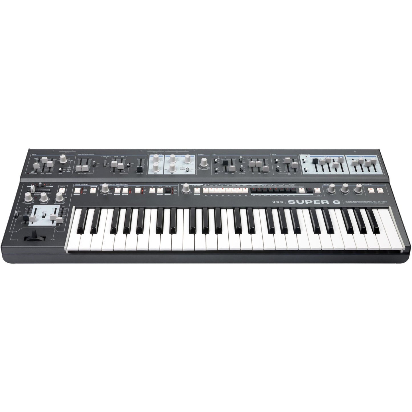 UDO Audio Super 6 Polyphonic Synthesizer - Gray