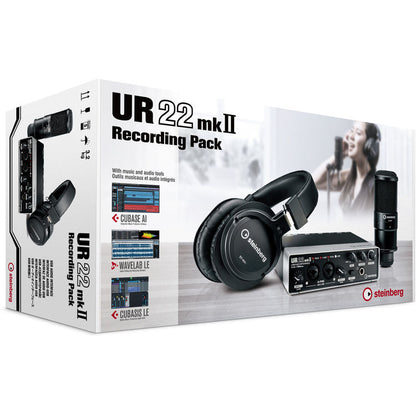 Steinberg UR22 MKII Recording Pack