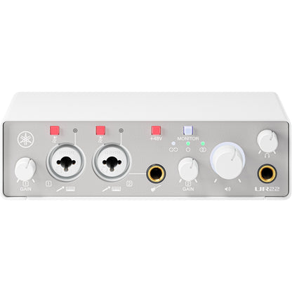 Yamaha UR22MK3 2-in/2-out USB-C Audio Interface - White