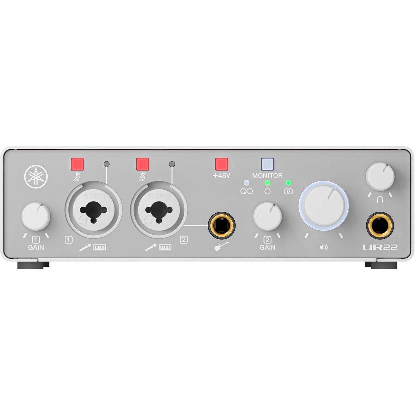 Yamaha UR22MK3 2-in/2-out USB-C Audio Interface - White