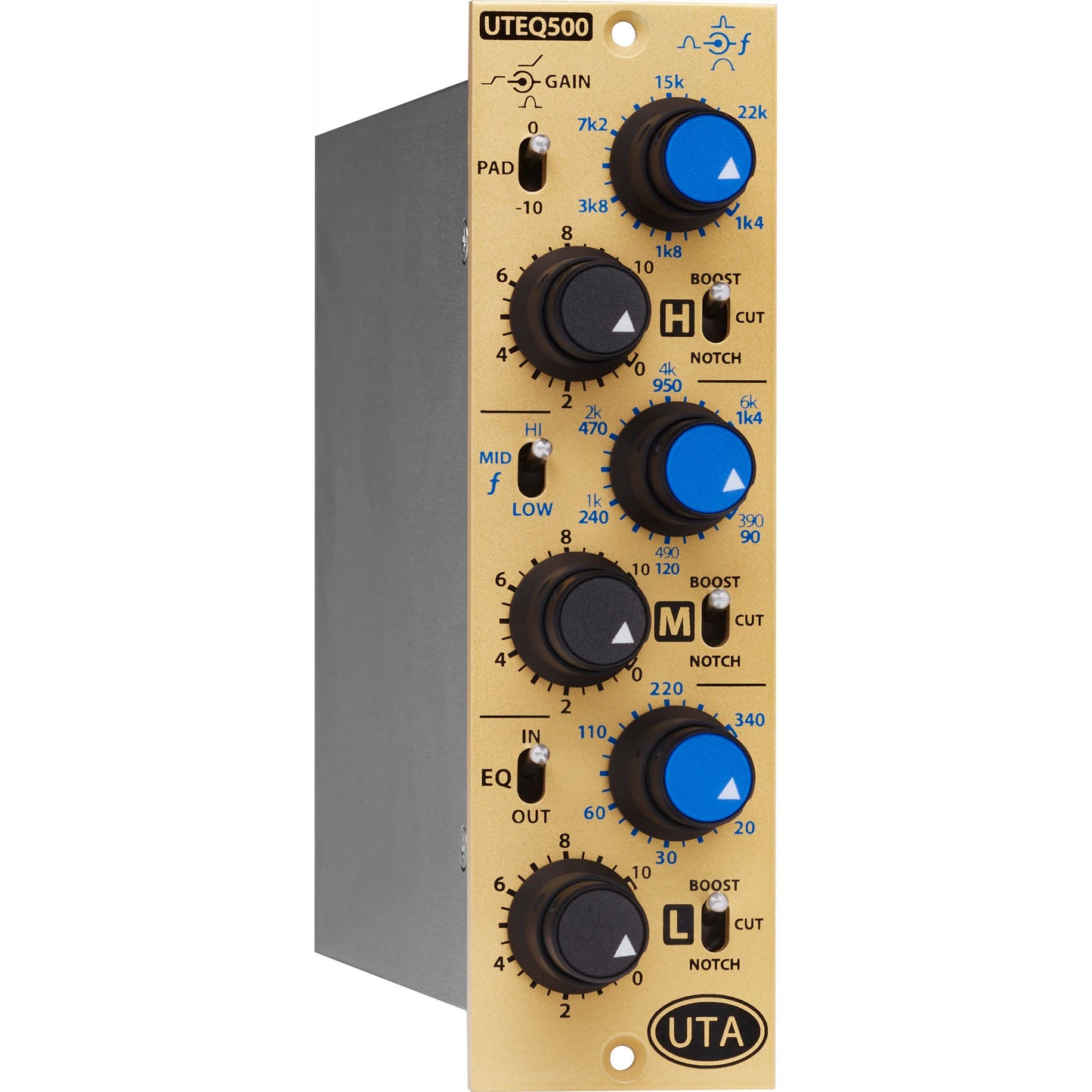 Undertone Audio UTEQ500 Console EQ for 500 Series