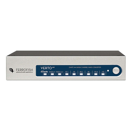 Ferrofish Verto MX, 64-Channel MADI Dante Format Converter (VERTOMX)