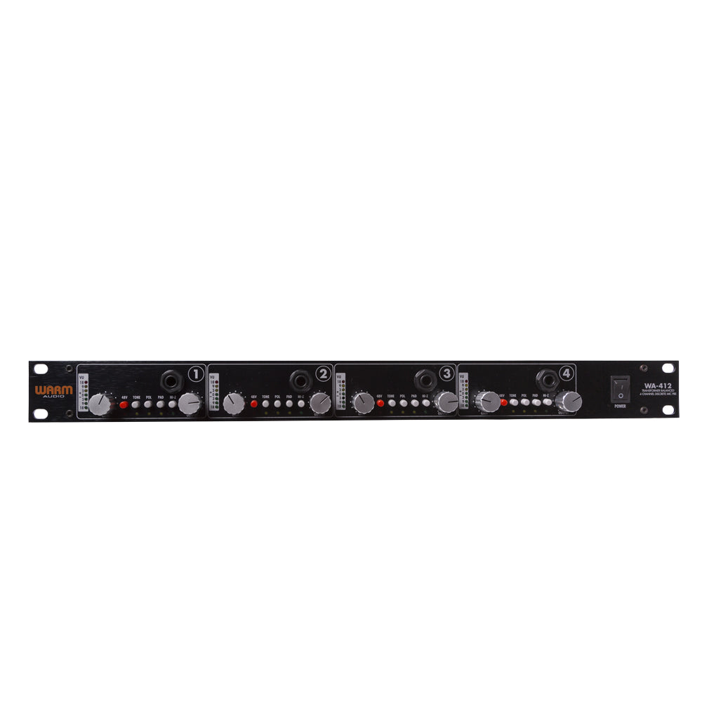 Warm Audio WA412 4-Channel Mic Pre