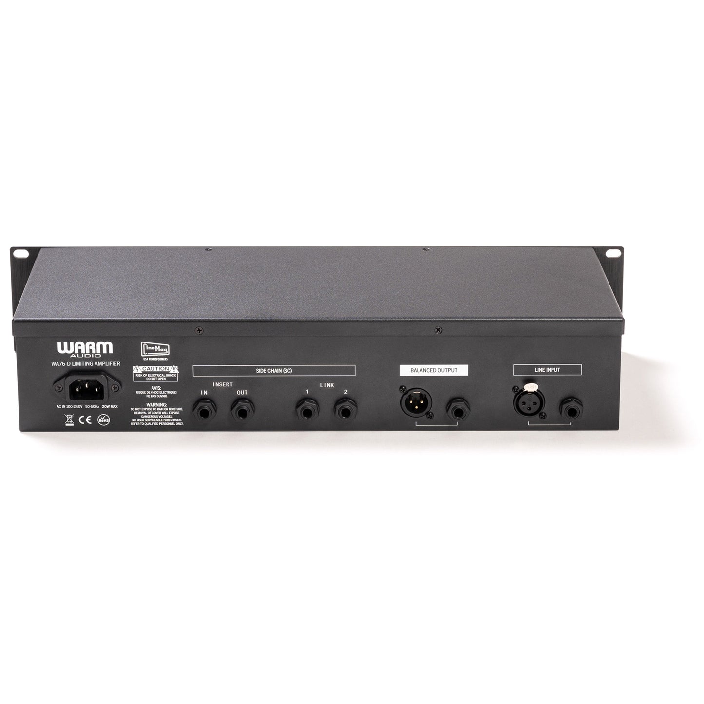 Warm Audio WA76-D Single Channel Clean Gain Discrete FET Compressor