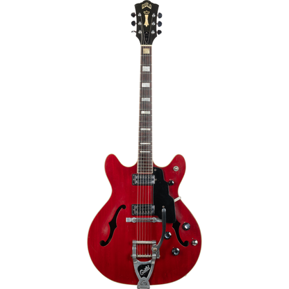 Guild 1967 Starfire V Semi-Hollow Electric Guitar - Cherry Red