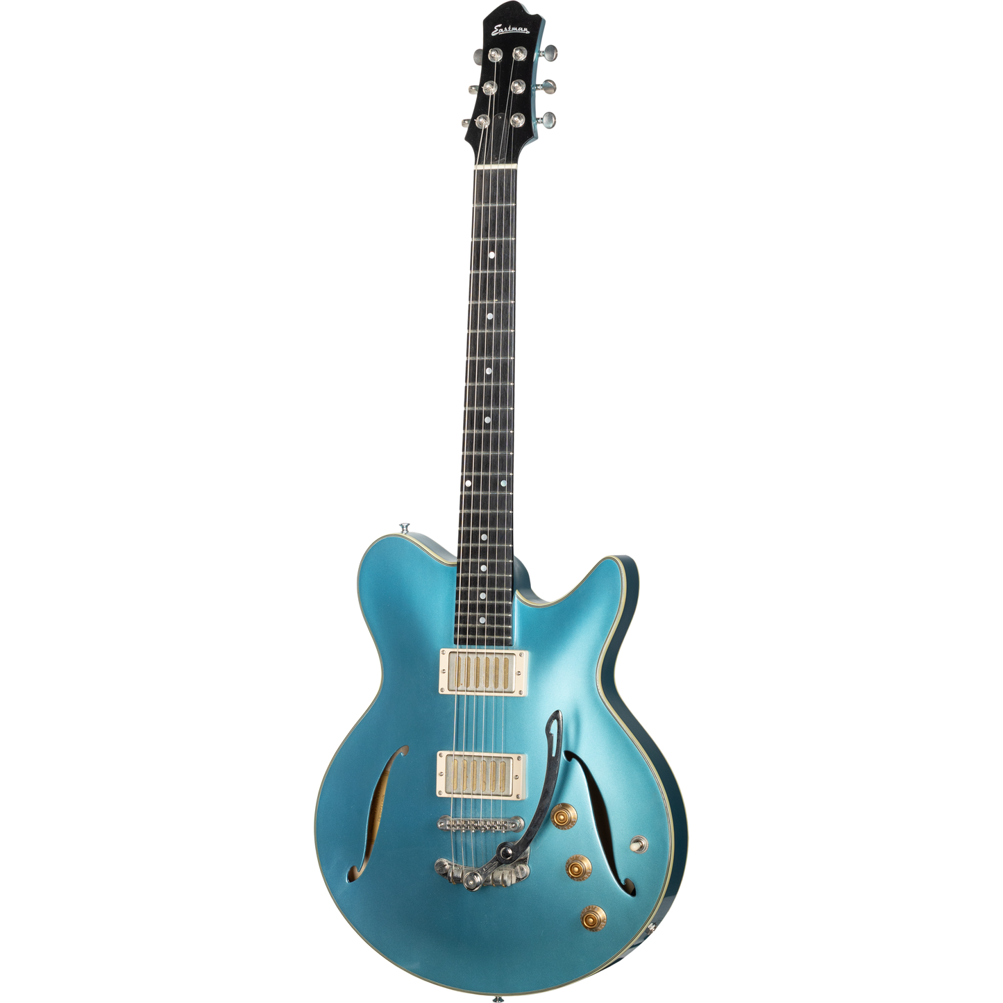 Eastman Romeo LA Semi Hollow Electric Guitar - Celestine Blue