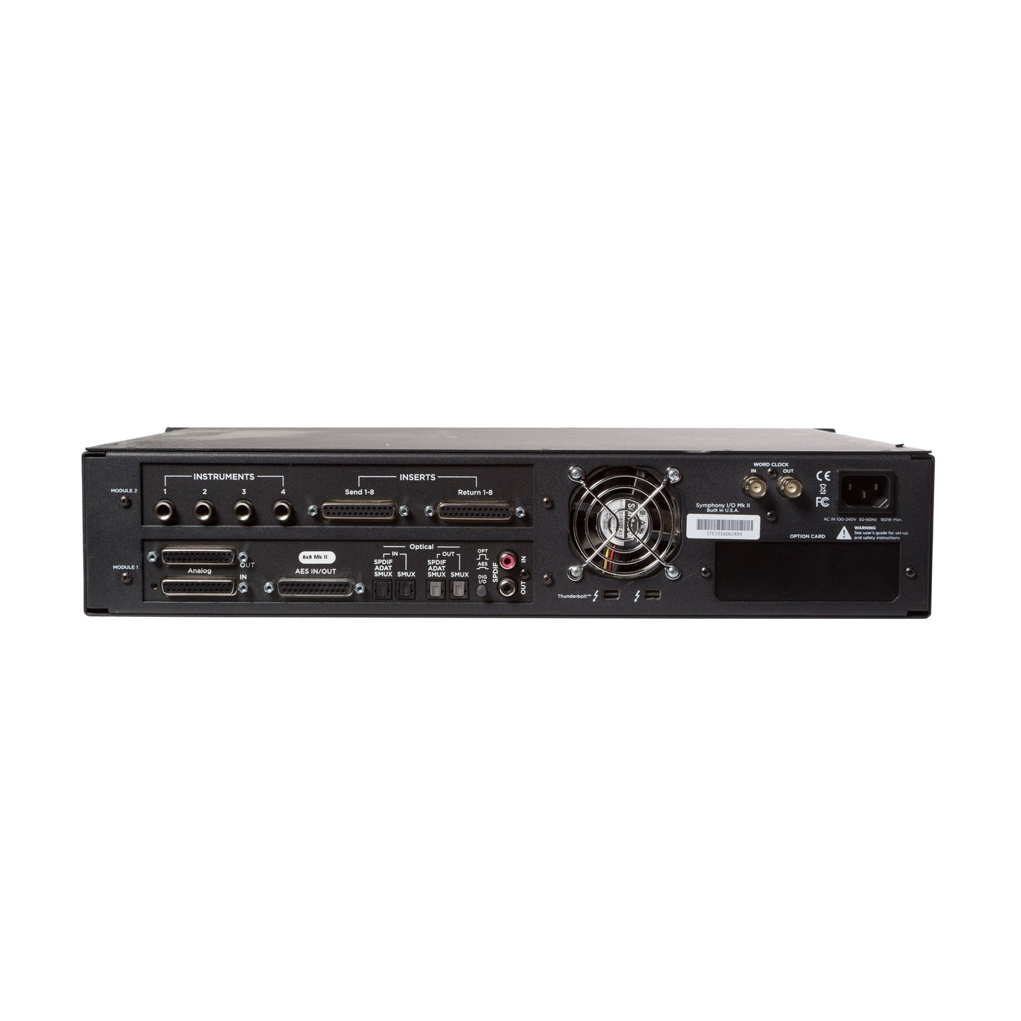 Apogee Symphony Analog I/O MK2 Thunderbolt Chassis - 8x8 + 8MP